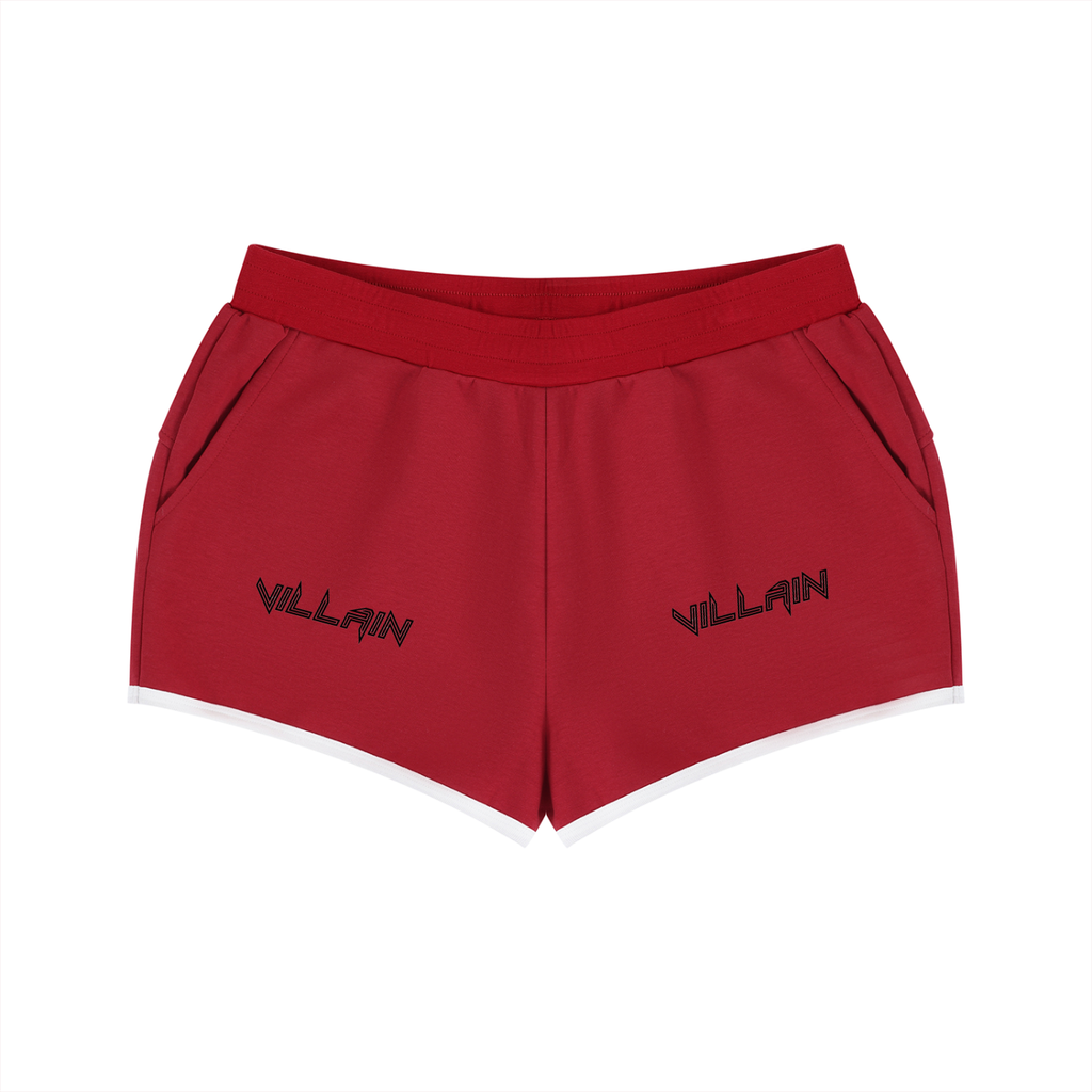 Women's Retro Contrast Binding Shorts