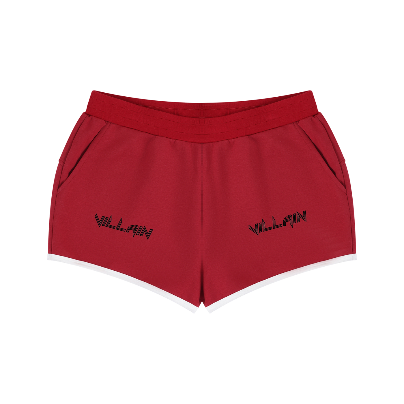 Women's Retro Contrast Binding Shorts
