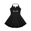 Women's Collared Halter A-Line Tennis Dress