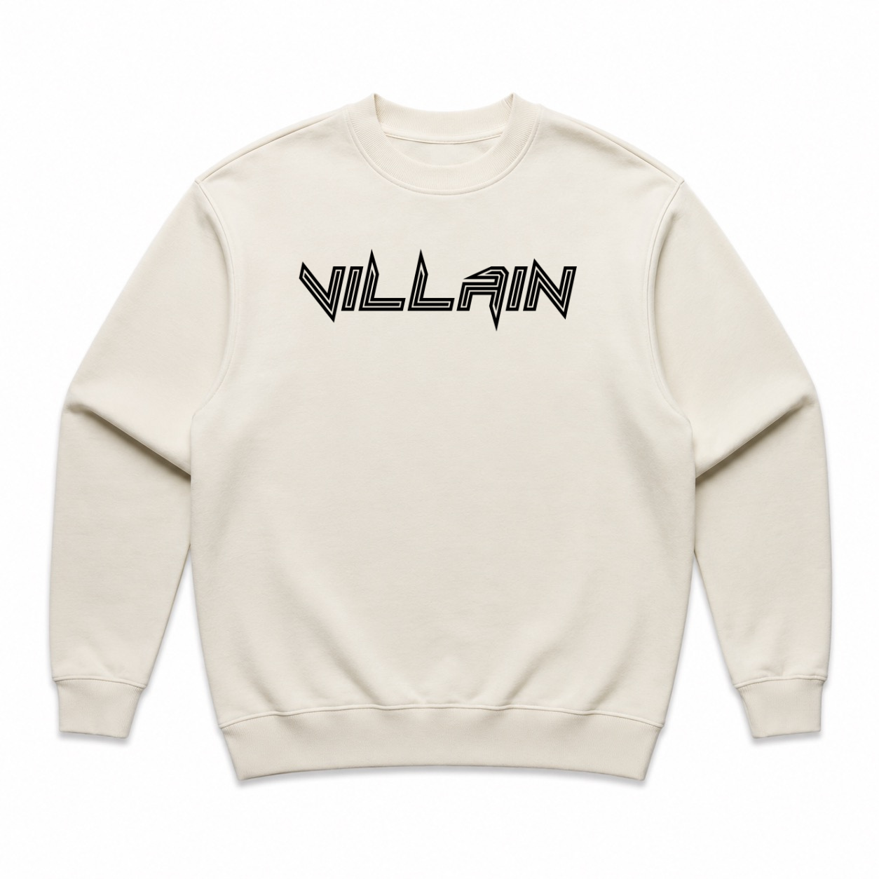 heavy fleece crew neck