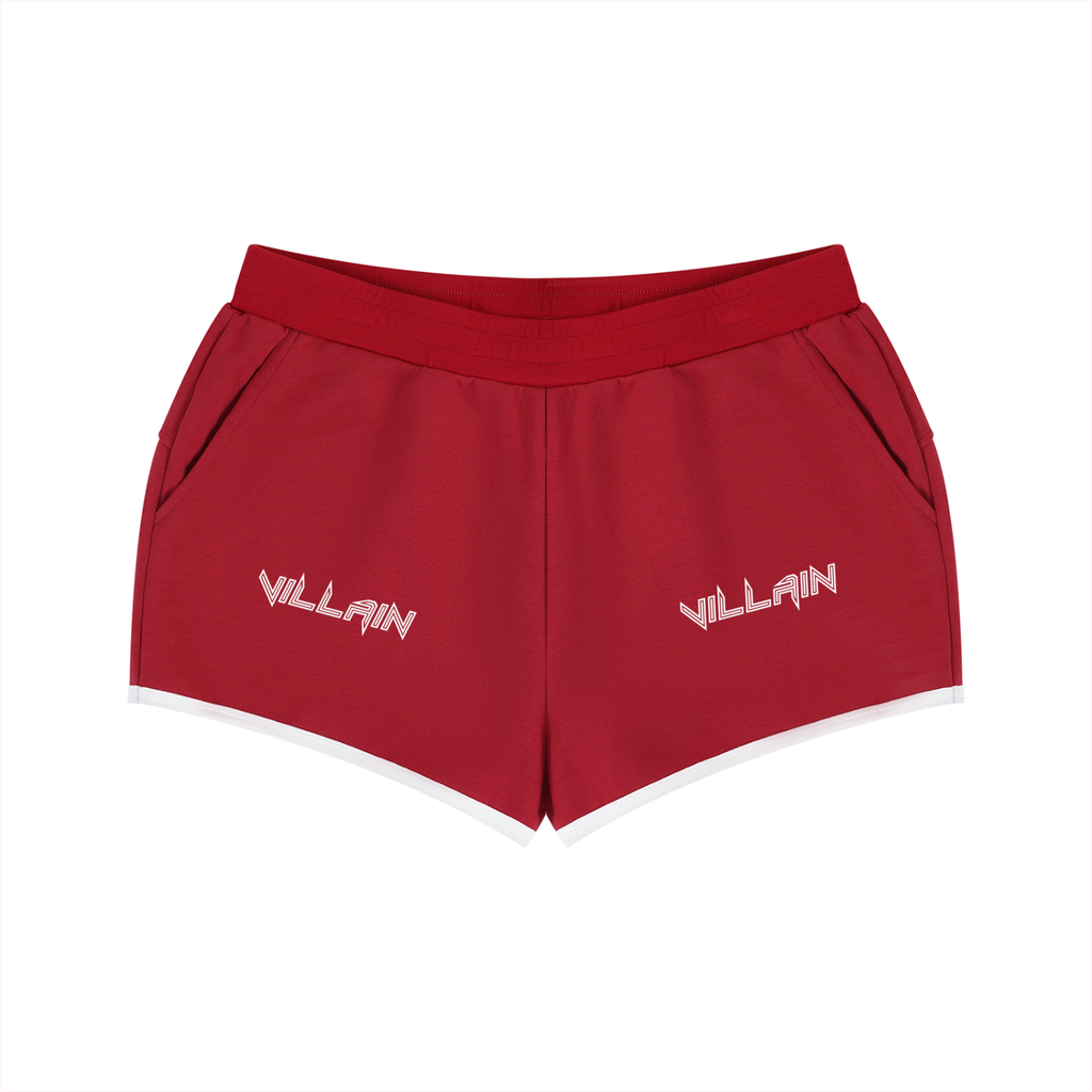 Women's Retro Contrast Binding Shorts