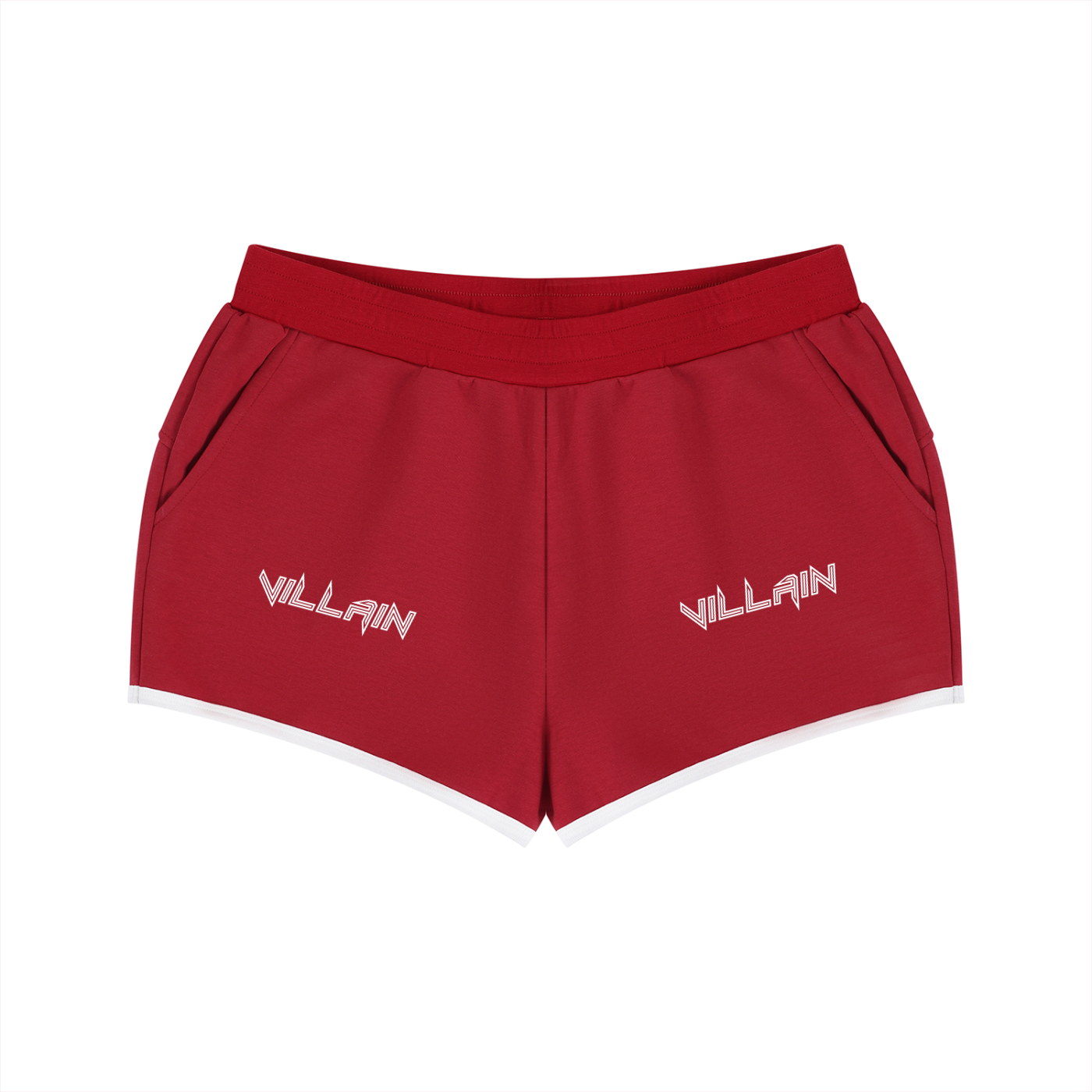 Women's Retro Contrast Binding Shorts
