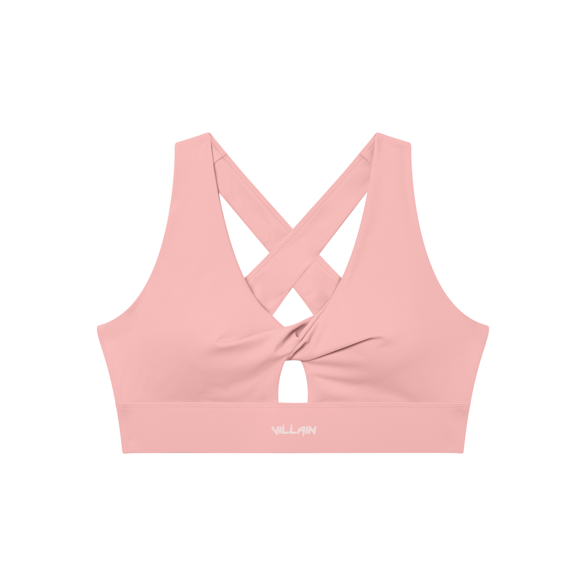 Women's Twist Front V-Neck Sports Bra