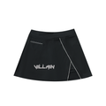 High-Waist Pocketed A-Line Skirt
