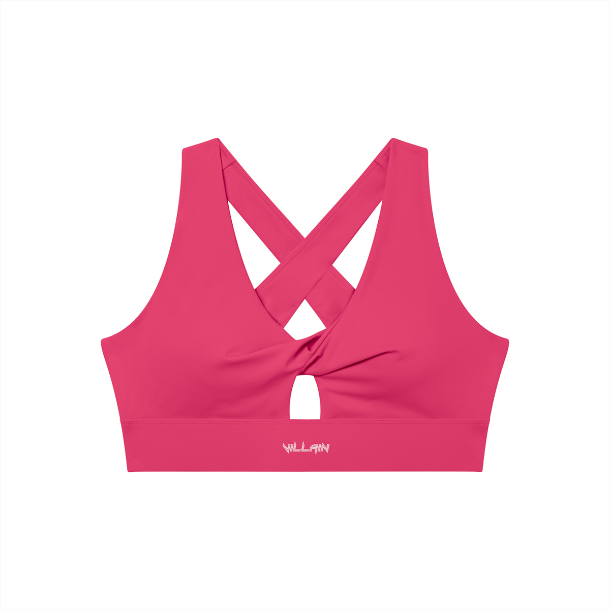Women's Twist Front V-Neck Sports Bra