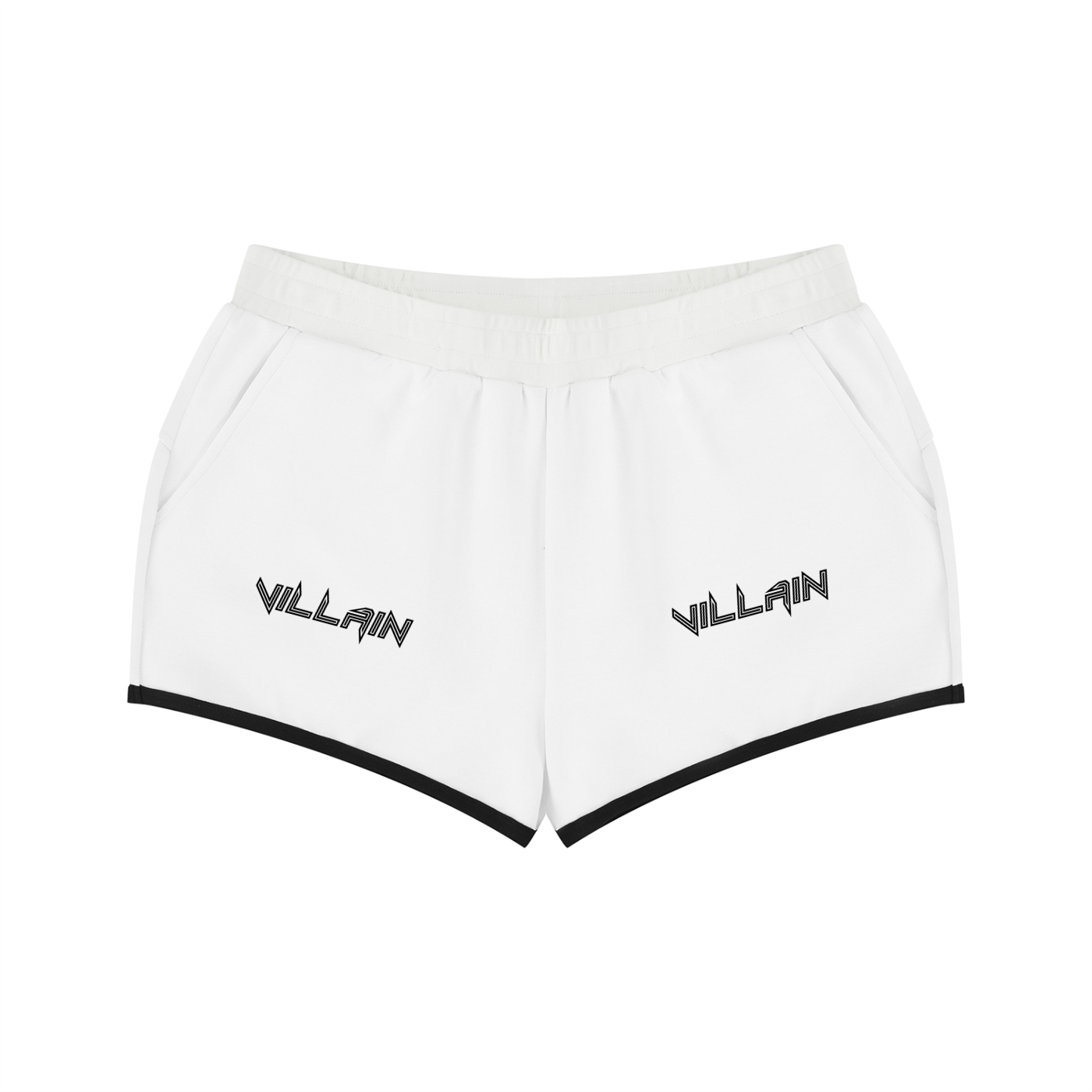 Women's Retro Contrast Binding Shorts