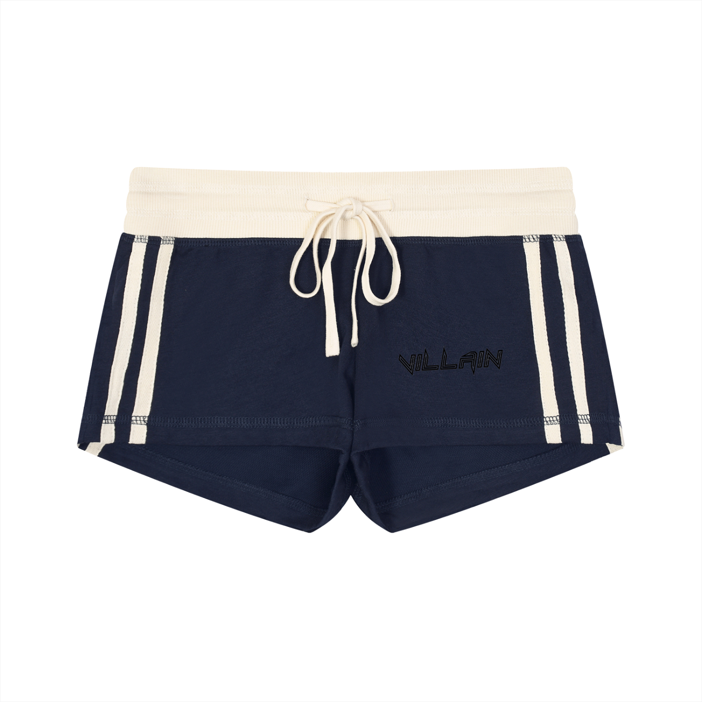 Women's Contrast Stripe Track Shorts