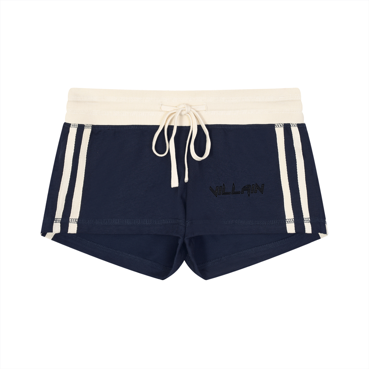 Women's Contrast Stripe Track Shorts