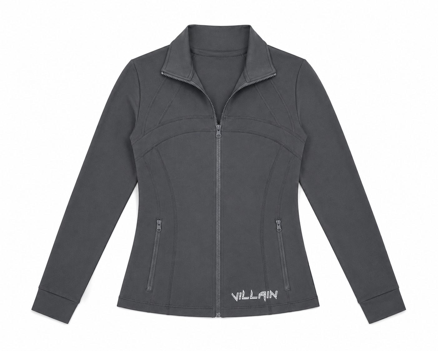 Front Zip Up Villain Jacket
