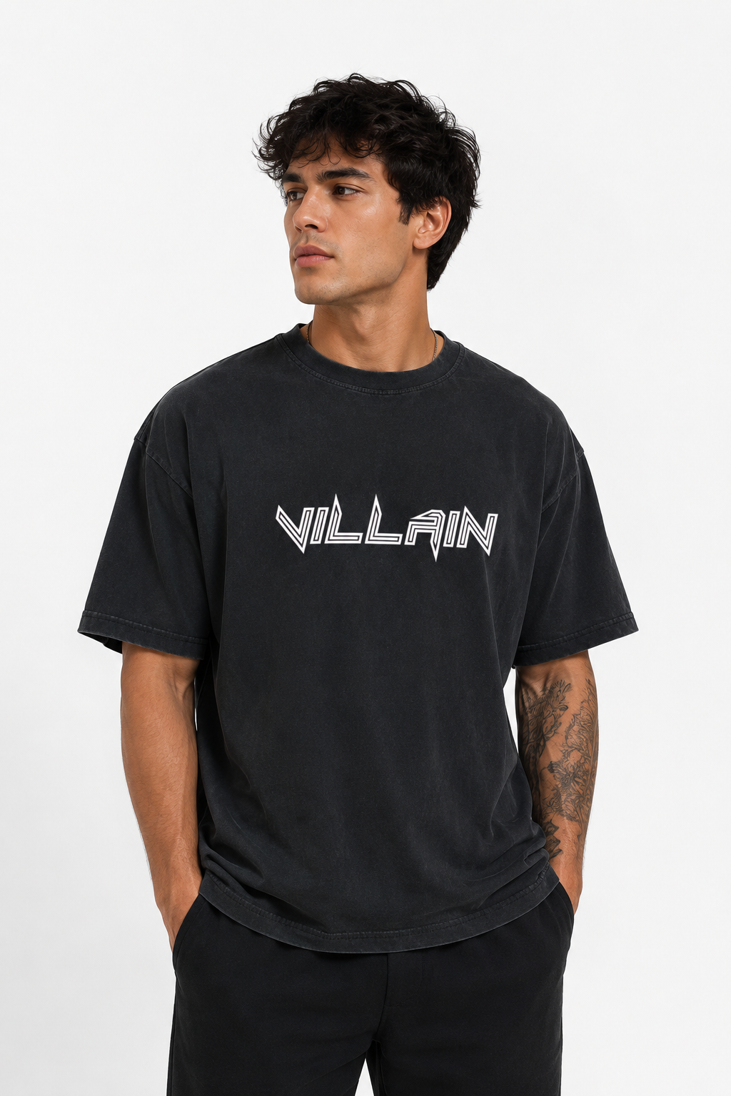 River Dye Drop Shoulder Tee