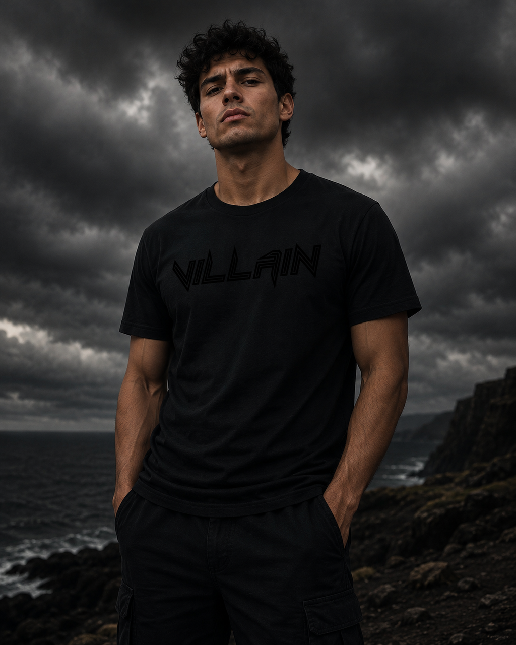 Villain T shirt shadow collection