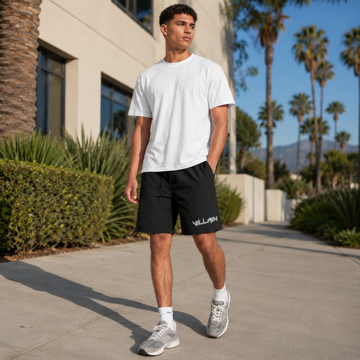 Villain Active training shorts 19"