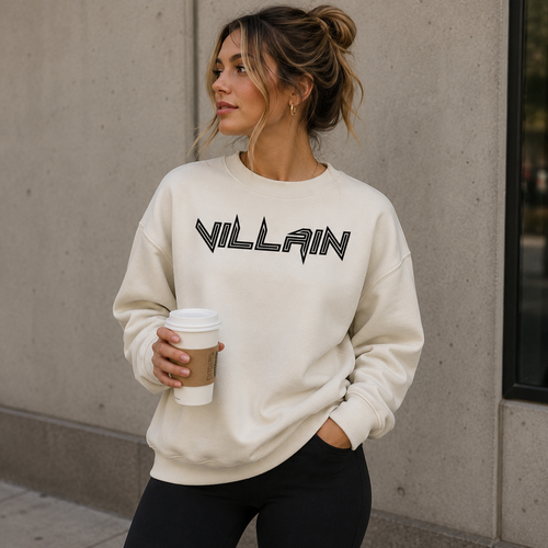 heavy fleece crew neck