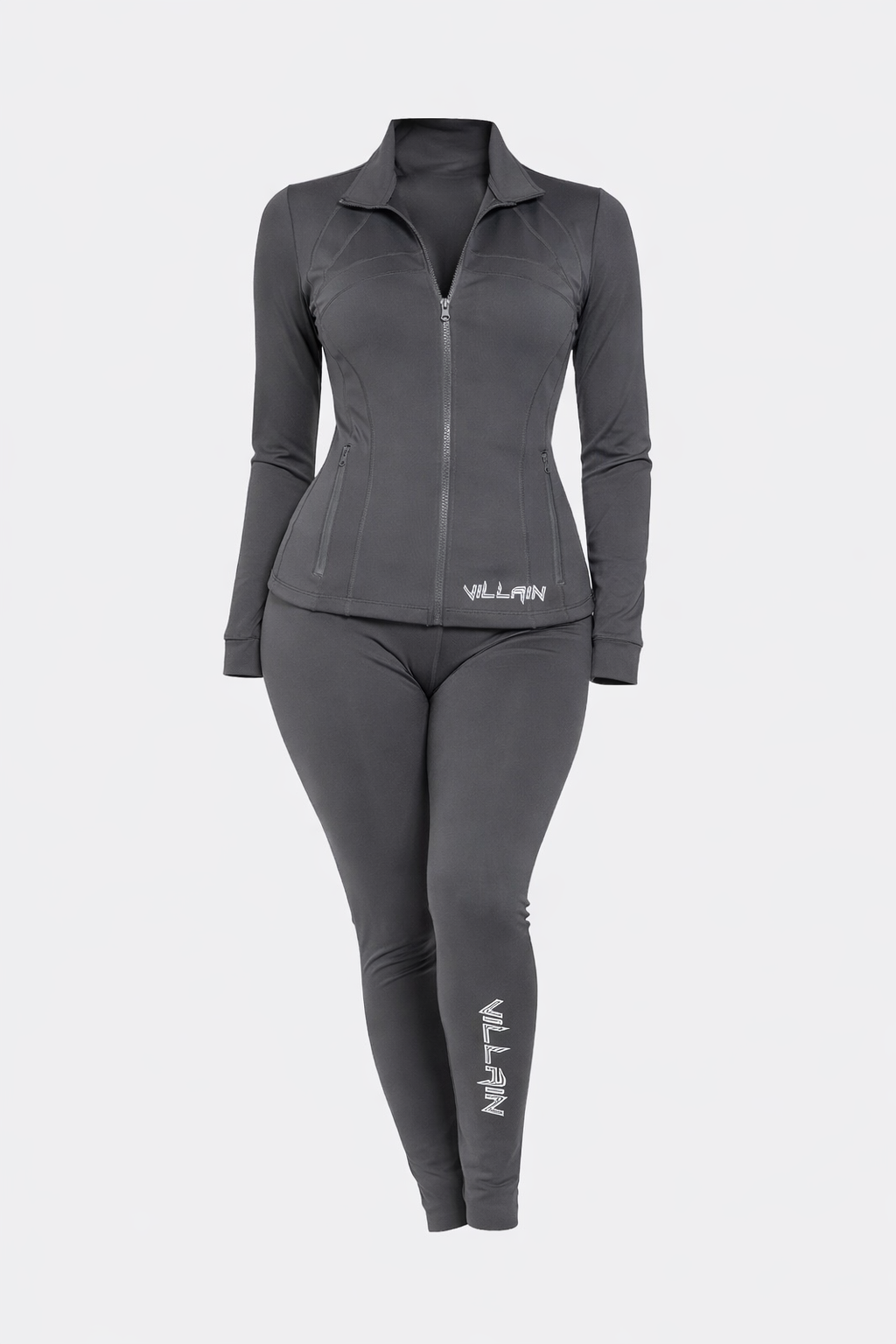 Front Zip Up Villain Jacket
