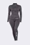 Villain leggings match  front zip Jacket