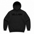 Villain heavyweight Hoodie Black on black