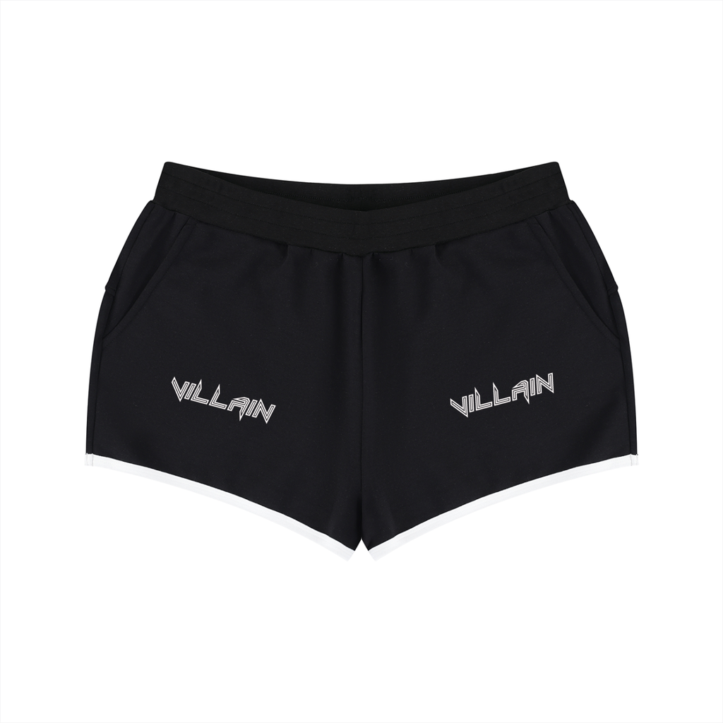 Women's Retro Contrast Binding Shorts