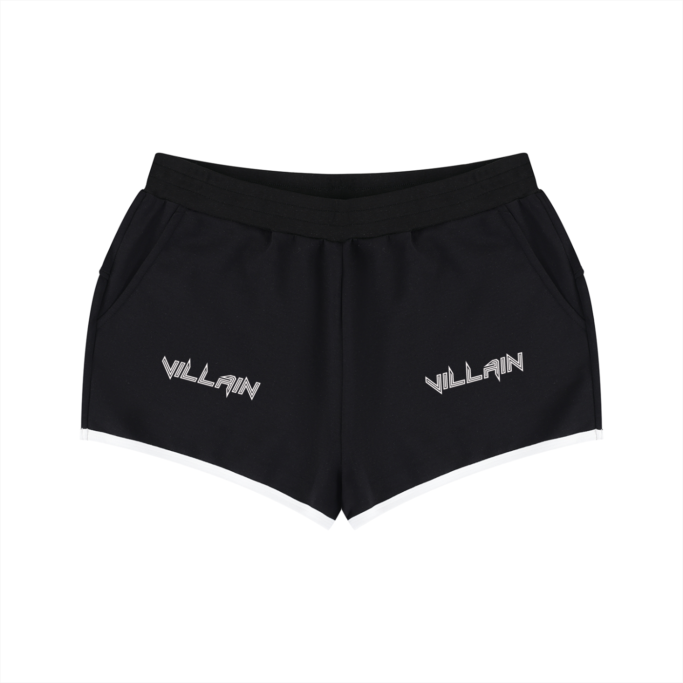 Women's Retro Contrast Binding Shorts