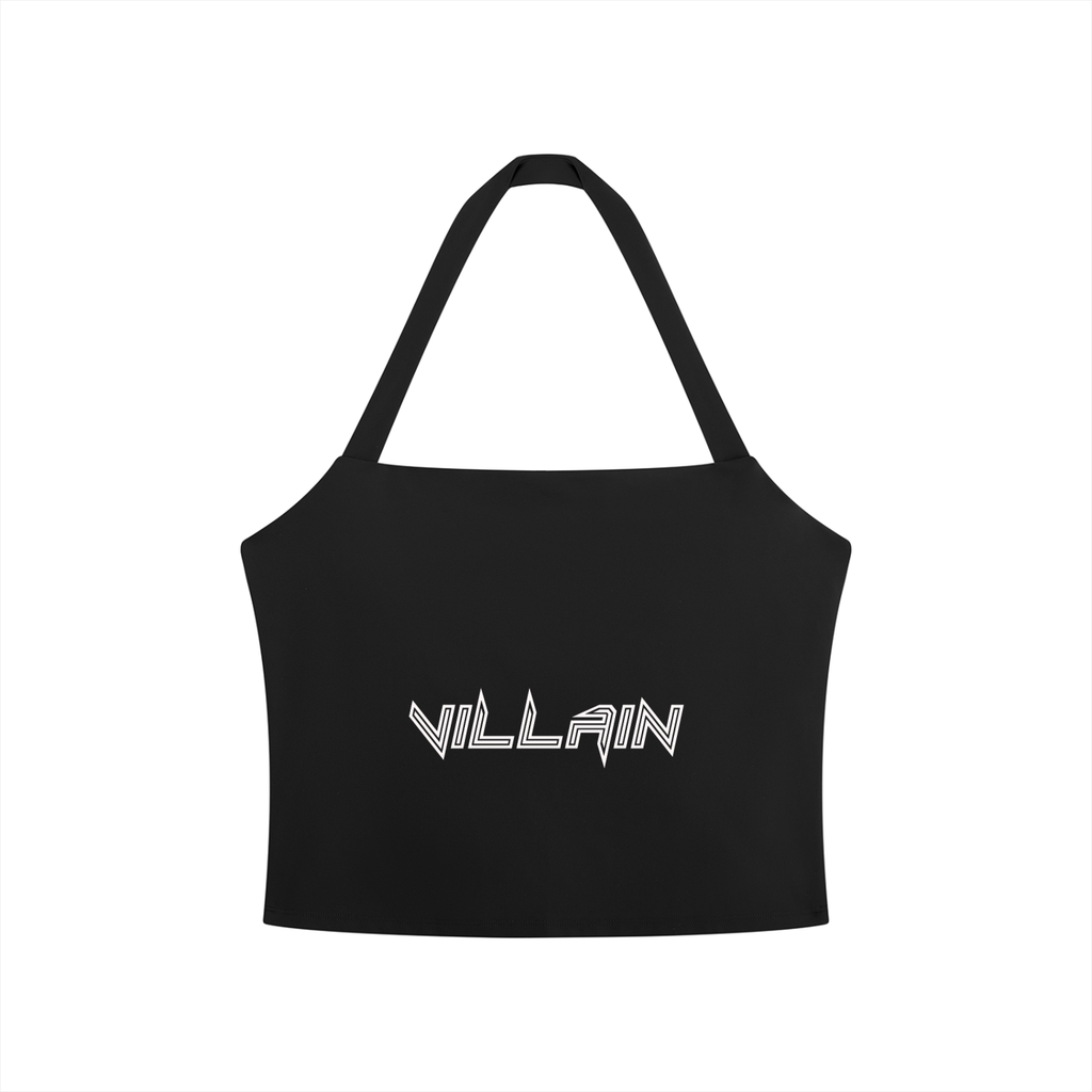 Women's Halter Crop Sports Bra