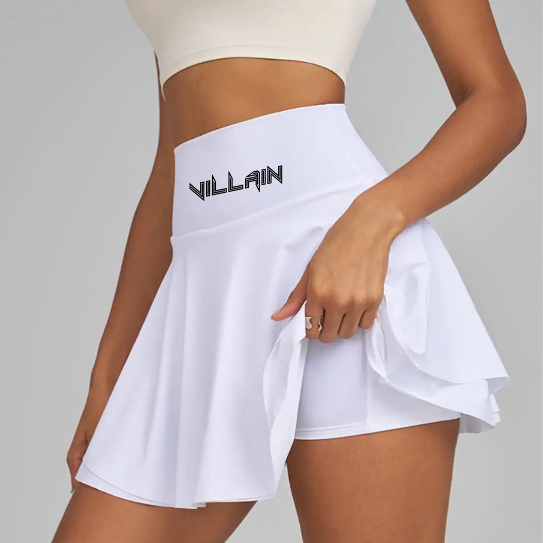 Villain high waisted skirt with pocket