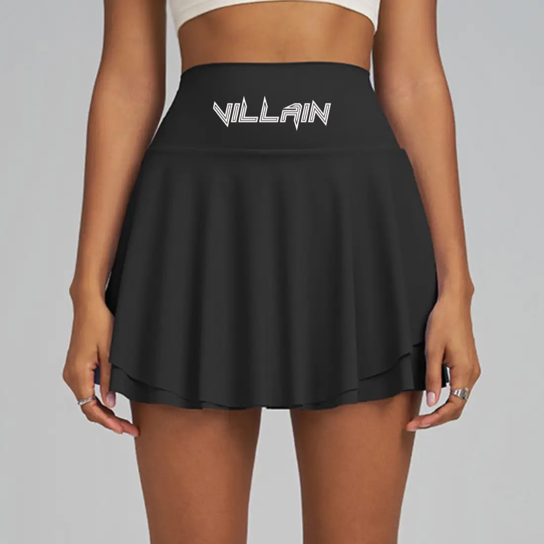 Villain high waisted skirt with pocket